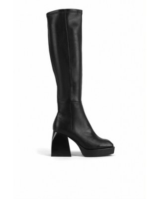 Βlack Women's Boots with Eccentric Heel Jeffrey Campbell -010100335200137