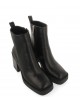 Altrier women's black ankle boots with square toes- gioseppo 67493 Altrier women's black ankle boots with square toes- gioseppo 67493