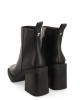 Altrier women's black ankle boots with square toes- gioseppo 67493 Altrier women's black ankle boots with square toes- gioseppo 67493