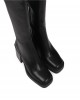 Goeblange women's straight black knee-high boots - gioseppo 67494 Goeblange women's straight black knee-high boots - gioseppo 67494