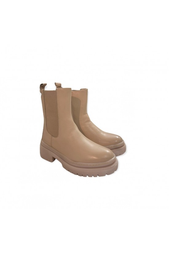 Beige Gioseppo Kolea Women's Leather Boots -64529 Beige Gioseppo Kolea Women's Leather Boots -64529