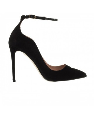 Μαύρες Suede Γόβες με μπαρέτα Mourtzi - 10/1004121 Μαύρες Suede Γόβες με μπαρέτα Mourtzi - 10/1004121