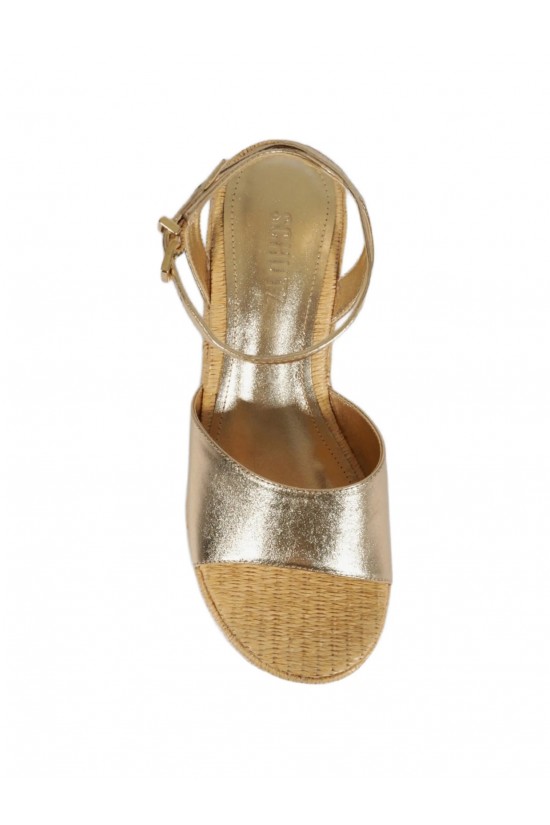 Γυναικεία μεταλλική χρυσή πλατφόρμα - Schutz S2249200010004