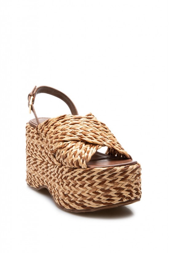 Γυναικεία ψάθινη πλατφόρμα - Schutz S2249200100001