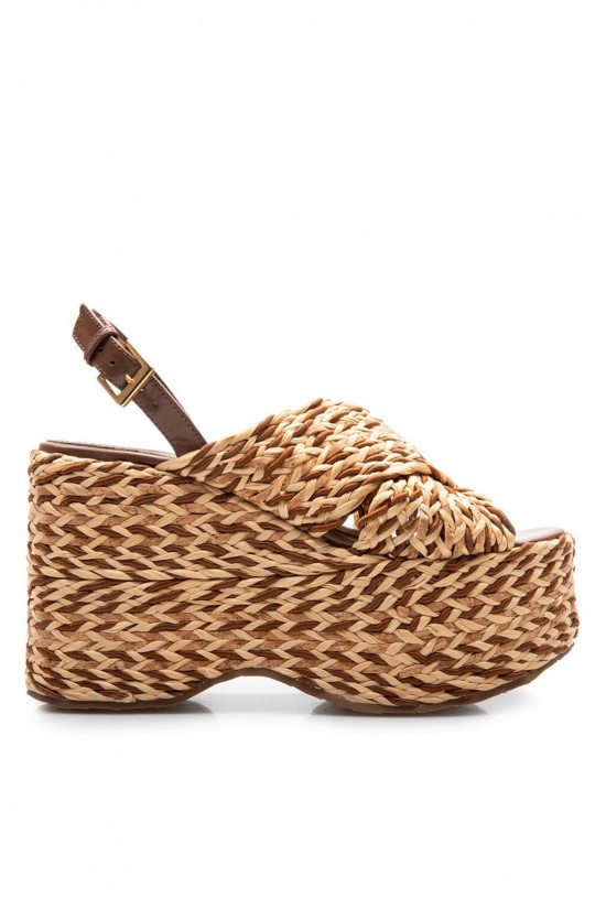 Γυναικεία ψάθινη πλατφόρμα - Schutz S2249200100001