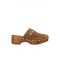 Γυναικεία camel σουέτ glogs - Carmela 163255