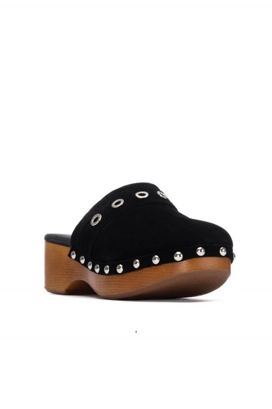 Γυναικεία μαύρα σουέτ glogs - Carmela 163255