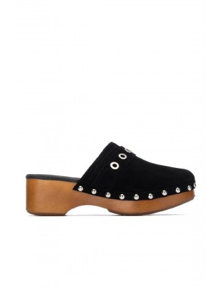 Γυναικεία μαύρα σουέτ glogs - Carmela 163255