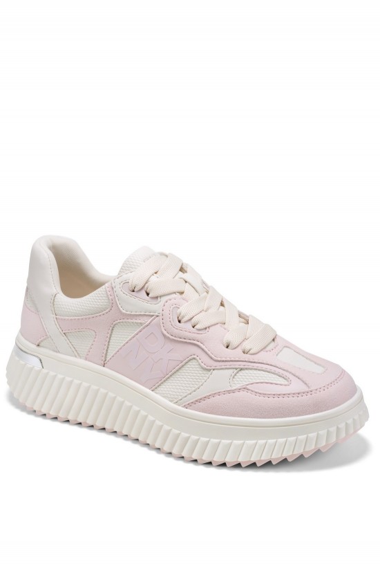Γυναικείο λευκό-ροζ sneakers - DKNY Lachele K1656766