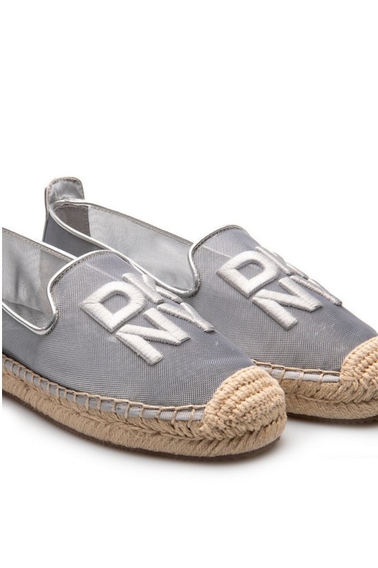 Γυναικεία ασημί εσπαντρίγια δίχτυ - DKNY Miretta K2639196