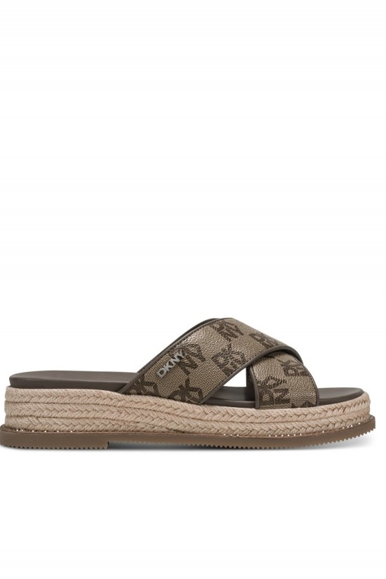 Γυναικεία flatform παντόφλα χιαστί - DKNY Berris X Band Chino K1666574