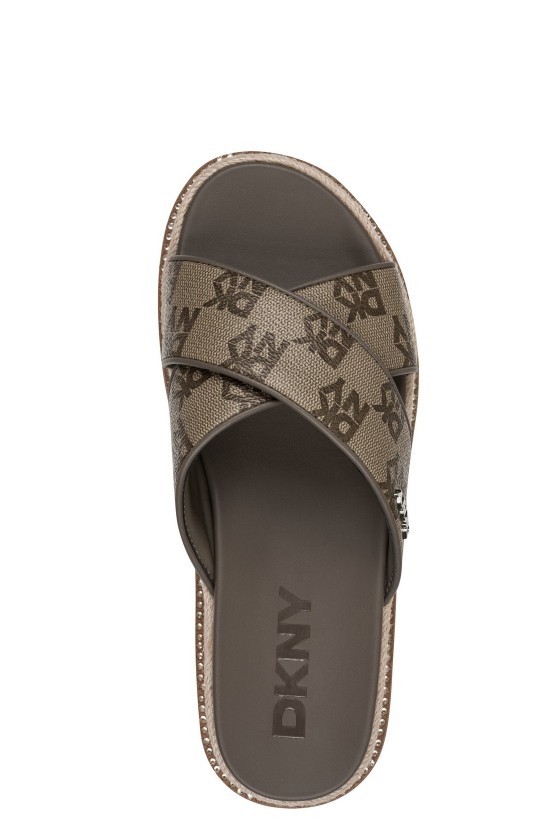 Γυναικεία flatform παντόφλα χιαστί - DKNY Berris X Band Chino K1666574