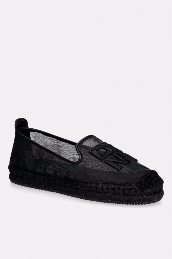 Γυναικεία μαύρη εσπαντρίγια δίχτυ - DKNY Miretta K2694406