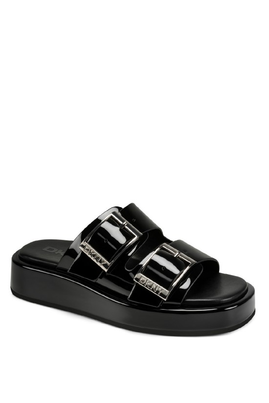 Γυναικεία μαύρη παντόφλα - DKNY Leocadia K1674345