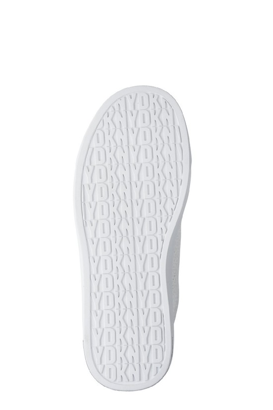 Γυναικείο λευκό -κίτρινο πλεκτό sneakers - DKNY Abeni K1675444