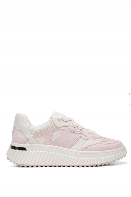 Γυναικείο λευκό-ροζ sneakers - DKNY Lachele K1656766
