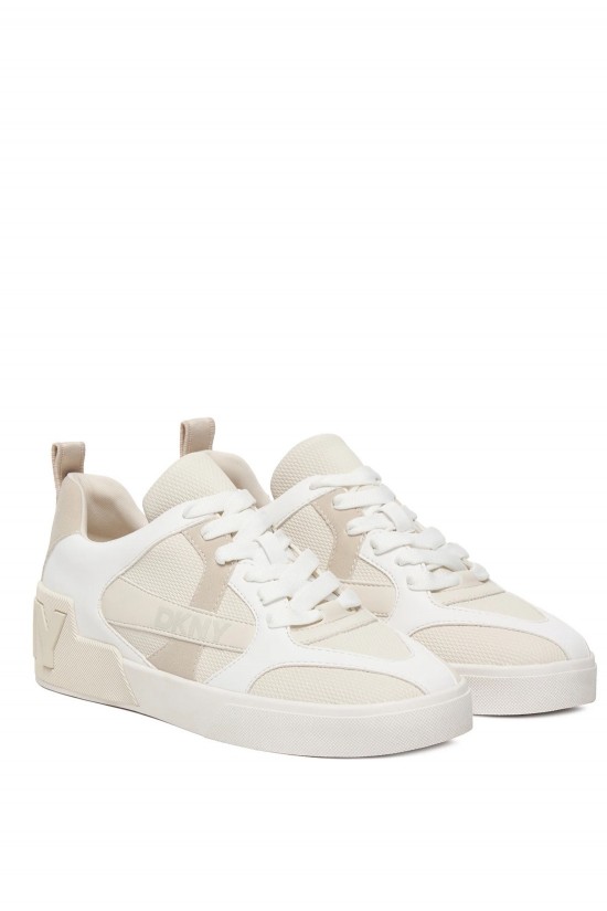Γυναικείο λευκό χαμηλό sneakers - DKNY Magdalena K1634546