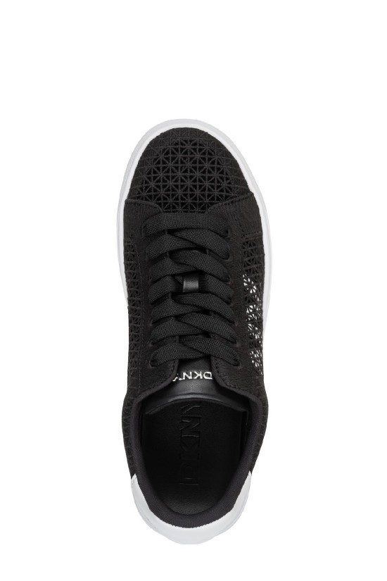 Γυναικείο μαύρο πλεκτό sneakers - DKNY Abeni K1675444