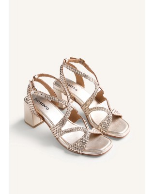 Γυναικείο δερμάτινο χρυσό πέδιλο - Gioseppo Mohoro 79218 Γυναικείο δερμάτινο χρυσό πέδιλο - Gioseppo Mohoro 79218