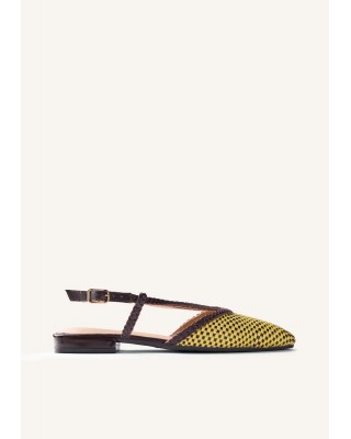 Γυναικεία πλεκτά δερμάτινα slingback - Gioseppo Techumesh 79270