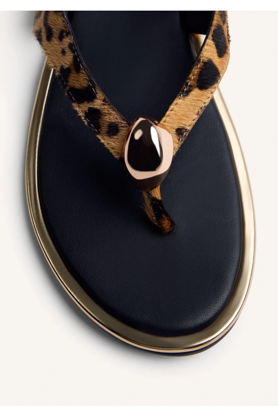 Γυναικεία δερμάτινα σανδάλια animal print - Gioseppo mumias 78192 Γυναικεία δερμάτινα σανδάλια animal print - Gioseppo mumias 78192