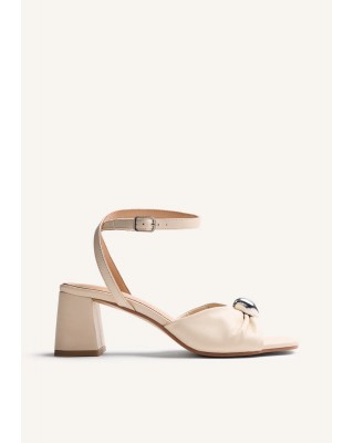 Γυναικείο εκρού δερμάτινο πέδιλο - Gioseppo Kabarnet 79253