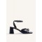Women's black leather sandal - Gioseppo Kabarnet 79253