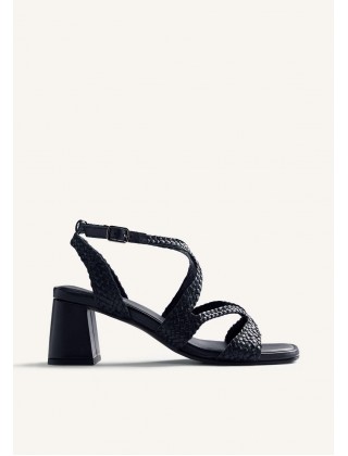 Γυναικείο δερμάτινο μαύρο πέδιλο - Gioseppo Mohoro 79218