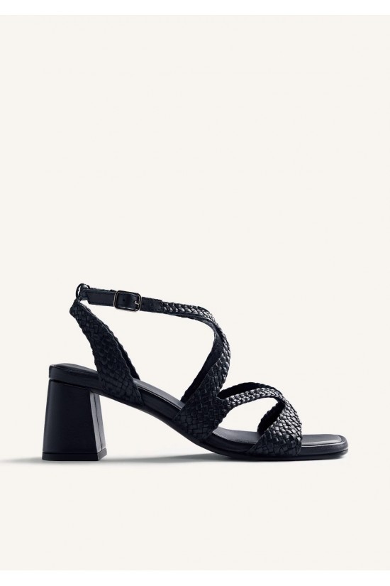 Γυναικείο δερμάτινο μαύρο πέδιλο - Gioseppo Mohoro 79218