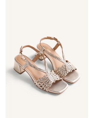 Γυναικείο δερμάτινο πλεκτό πέδιλο - Gioseppo Blissfield 79234