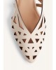 Γυναικεία δερμάτινα slingback cut out - Gioseppo Rothbury 79209