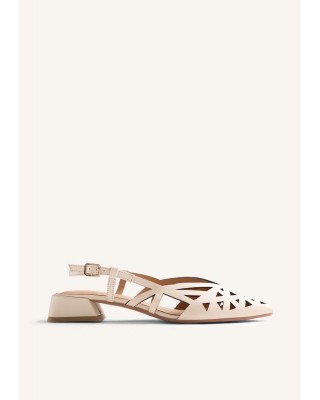 Γυναικεία δερμάτινα slingback cut out - Gioseppo Rothbury 79209
