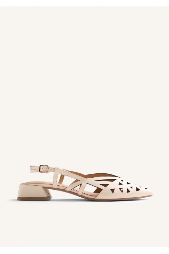 Γυναικεία δερμάτινα slingback cut out - Gioseppo Rothbury 79209