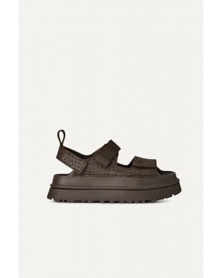 Γυναικείο γκρι σανδάλι - Ugg GoldenGlow Embossed Sandal Dnss W/1175311