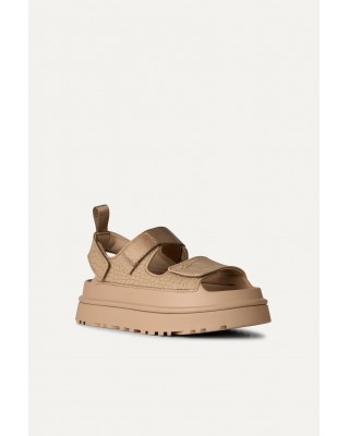 Γυναικείο μπεζ σανδάλι - Ugg GoldenGlow Embossed Sandal Mdsd W/1175311