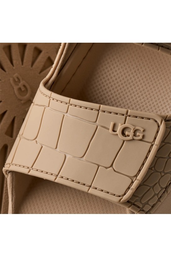 Γυναικείο μπεζ σανδάλι - Ugg GoldenGlow Embossed Sandal Mdsd W/1175311