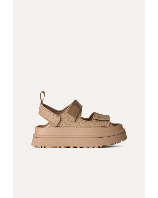 Γυναικείο μπεζ σανδάλι - Ugg GoldenGlow Embossed Sandal Mdsd W/1175311