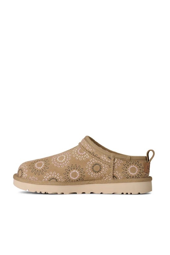 Γυναικεία μπεζ παντόφλα - Ugg Classic Micro Sun Stitch W/1178192