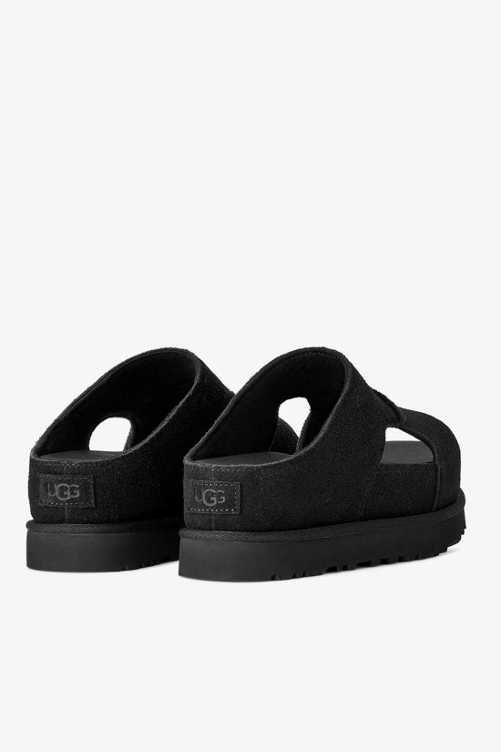Γυναικεία μαύρα πέδιλα με πλατφόρμα - Ugg Goldenstar Hi Cutout Slide Sandal W/1175132
