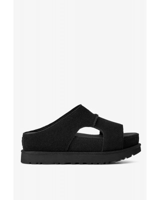 Γυναικεία μαύρα πέδιλα με πλατφόρμα - Ugg Goldenstar Hi Cutout Slide Sandal W/1175132