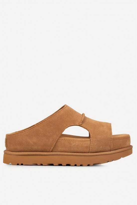 Γυναικεία ταμπά πέδιλα με πλατφόρμα - Ugg Goldenstar Hi Cutout Slide Sandal W/1175132