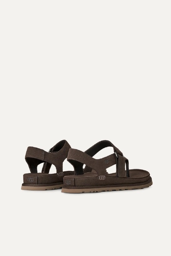 Γυναικείο χαμηλό γκρι σανδάλι - Ugg GoldenGaze Toe Post Sandal Dnss W/1175134