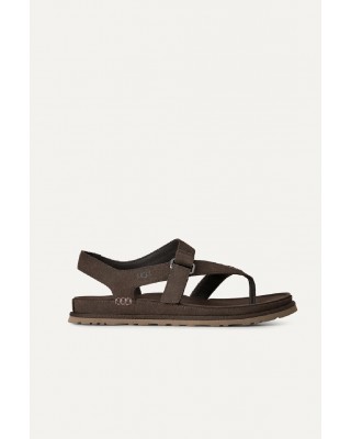 Γυναικείο χαμηλό γκρι σανδάλι - Ugg GoldenGaze Toe Post Sandal Dnss W/1175134