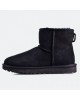 Black Women's Boots Ugg Classic Mini - W/1016222 Black Women's Boots Ugg Classic Mini - W/1016222